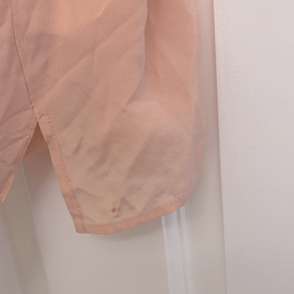 NWOT Amanda Uprichard 100% Silk Blouse P - Picture 6 of 6